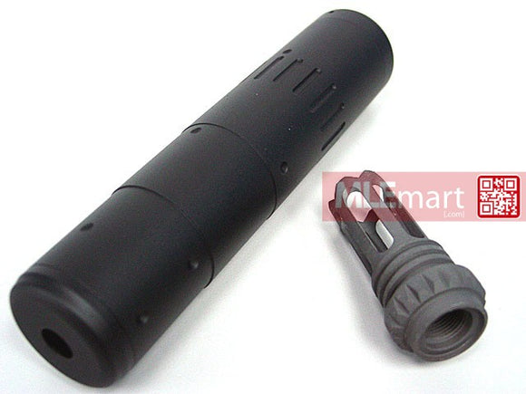 Dboys AEG SCAR-SD QD Suppressor with Flash Hider (14mm CCW) - MLEmart.com
