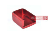 5KU IPSC Metal Magazine Base Type 4 for Marui Hi-Capa (Red) - MLEmart.com