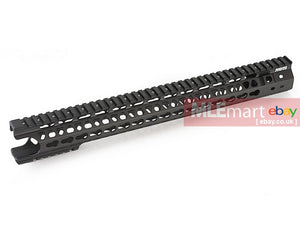 G&P MOTS 16.2 inch Keymod Wire Cutter Rail for G&P and WA M4 / M16 GBB (Black) - MLEmart.com