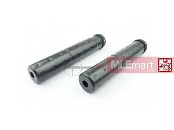 Army Force Extra Light Weight MK23 Airsoft Silencer (2 piece pack /14mm CCW) [SOCOM Style] - MLEmart.com