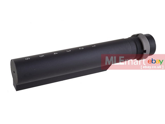 Alpha Parts 6 Position Stock Pipe for GBB M4 Series (DO NOT fit VFC) - MLEmart.com