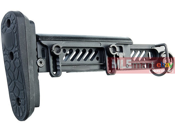 MLEmart.com - Asura Dynamics New PT-1 AK Telescopic Foldable Buttstock for AEG/ GBB