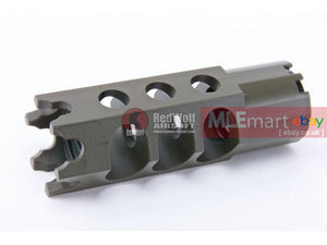 MLEmart.com - Asura Dynamics DTK-1 Muzzle Brake for AK Series (GHK / WE / KSC / LCT / CYMA / E&L) - 14mm CCW