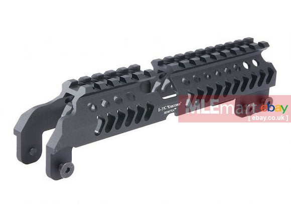 MLEmart.com - Asura Dynamics B31C Classic AK Upper Handguard for AK74 / AK105 AEG / GBB - Black