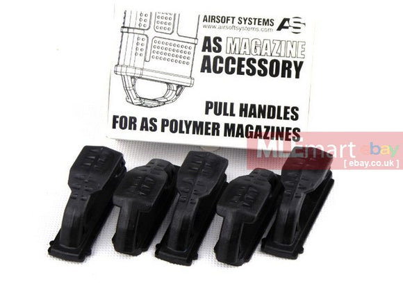 Airsoft Systems Magazine Base Plate for their M4 / AR Magazine - Pack of 5 - MLEmart.com
