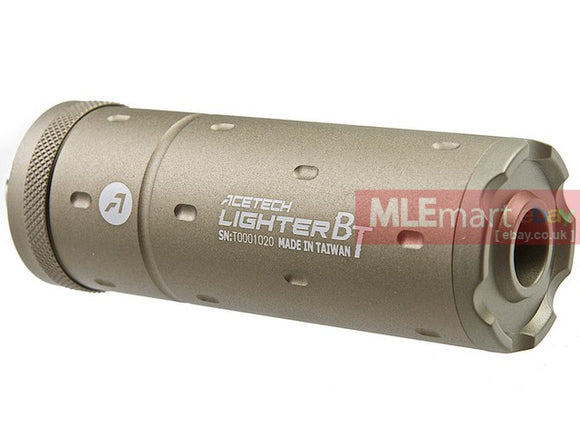 ACETECH Lighter BT Tracer Unit (M14CCW) with M11 CW Adaptor & Micro USB charging cable (Tan) - MLEmart.com
