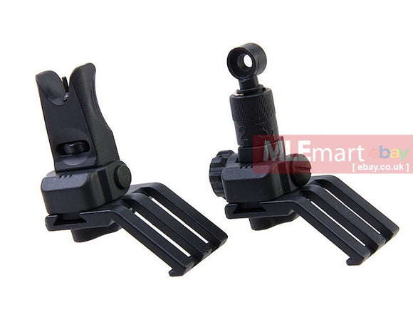 Ares 45 Degree Offset Flip-up Sight Set ( Type A ) - MLEmart.com