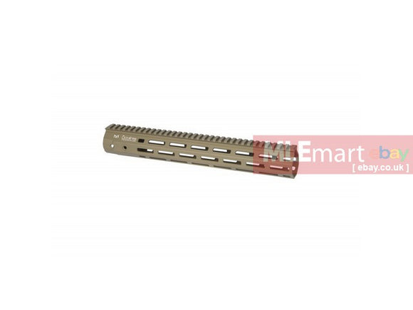 Ares 345mm M-Lok System Handguard Set-Dark Earth - MLEmart.com