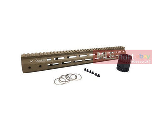 Ares 290mm M-Lok System Handguard Set-Dark Earth - MLEmart.com