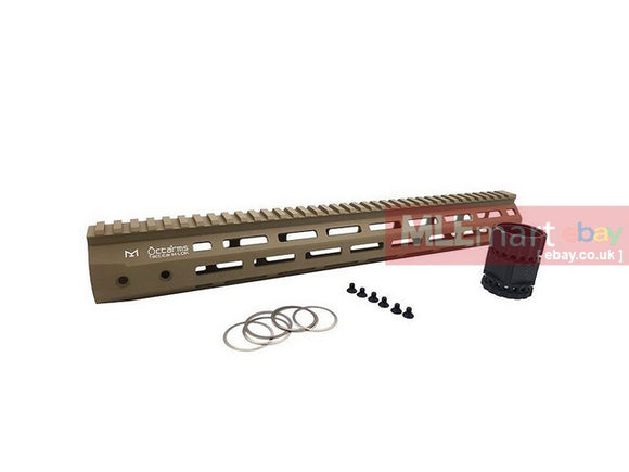 Ares 290mm M-Lok System Handguard Set-Dark Earth - MLEmart.com
