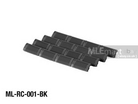 Ares M-Lok Rail Cover  Set (Plastic) - ML-RC-001-BK - MLEmart.com