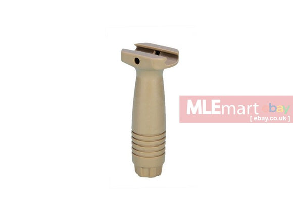 Ares Standard Vertical Foregrip - Dark Earth - MLEmart.com