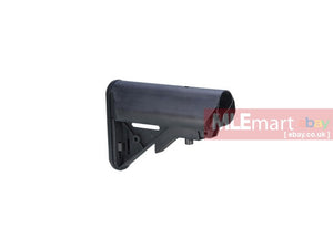 Ares M16 Extendable Butt Stock (Type D) - Black - MLEmart.com