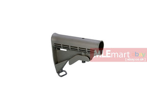 Ares M16 Extendable Butt Stock (Type E) - Olive Drab - MLEmart.com