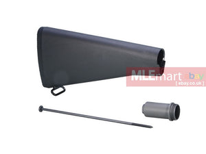 Ares M16 Solid Butt Stock (Type B) - Black - MLEmart.com