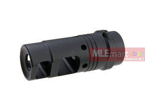 Ares M4 +14mm Flash Hider for Blast Shield (Type C) - MLEmart.com