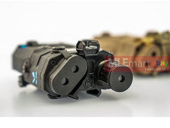 Airsoft Artisan Fixed Micro Front Sight 1913 ( PEQ SIGHT Aluminum ) - ( BK ) - MLEmart.com