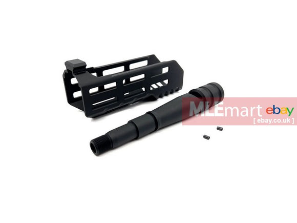 MLEmart.com - Airsoft Artisan MLOK 6INCH HANDGUARD SET ( VIRTUS ) ( BLACK )