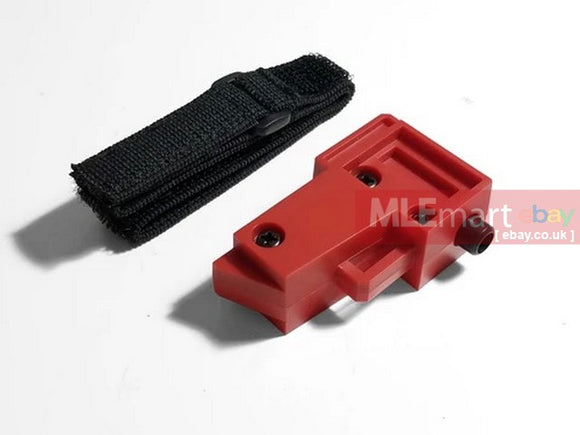 Airtech Studios Universal Sidewinder Adapter for Odin M12 Sidewinder - Red - MLEmart.com