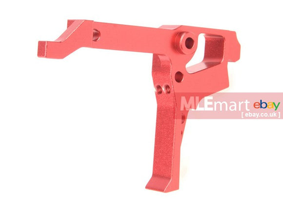 Airtech Studios Speed Flat Trigger For Krytac KRISS Vector AEG - Red - MLEmart.com