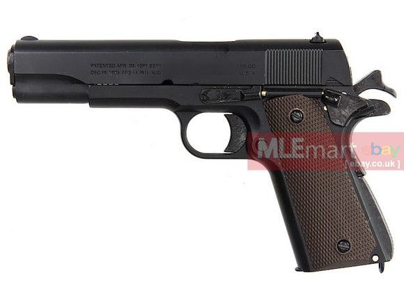 Blackcat Airsoft High Precision Mini Model Gun 1911 - Black - MLEmart.com