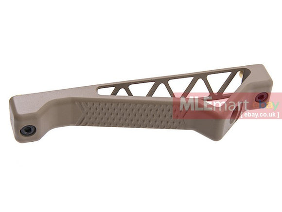 Blackcat Airsoft Keymod Angled Grip - Tan - MLEmart.com