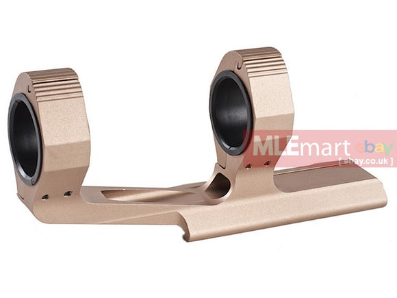 Blackcat Airsoft 25/30mm Long Dual Scope Mount - Tan - MLEmart.com