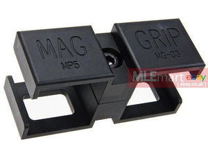 MLEmart.com - Bow Master Dual Magazine Clamp for UMAREX VFC MP5 GBB / TM MP5 Next Gen AEG