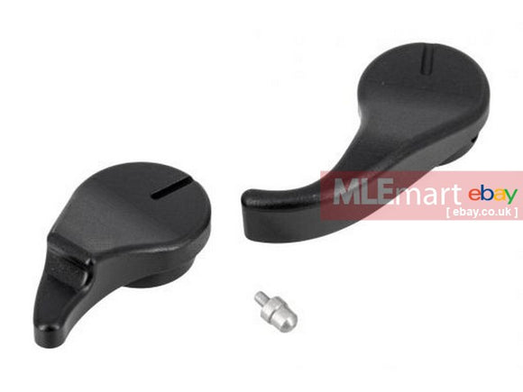 MLEmart.com - Bow Master 6061-T651 CNC Aluminum Extended Selector For UMAREX/ VFC MP5 GBB Series