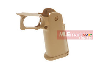 CowCow Technology Custom Grip for Marui Hi-Capa Series ( Desert Sand ) - MLEmart.com