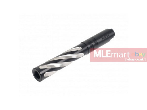 CowCow Technology Tornado 5.1 Threaded Outer Barrel (.45 marking) - Black For TM Hi-Capa Series - MLEmart.com