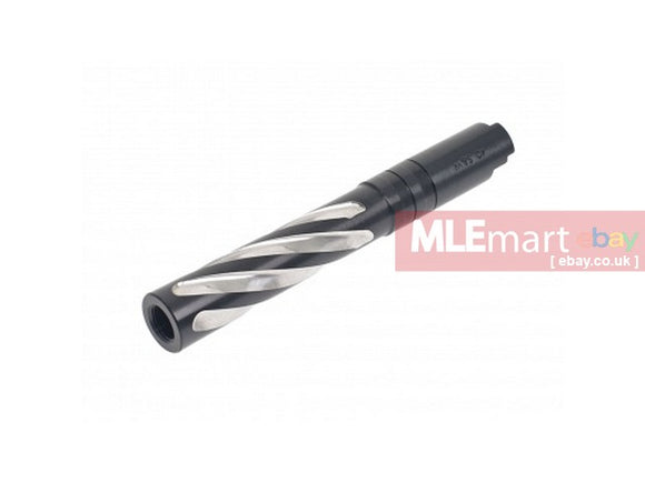 CowCow Technology Tornado 5.1 Threaded Outer Barrel (.40 marking) - Black For TM Hi-Capa Series - MLEmart.com