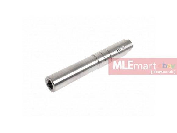 CowCow Technology 4.3 Threaded Outer Barrel (.45 marking) - Silver For TM Hi-Capa Series - MLEmart.com