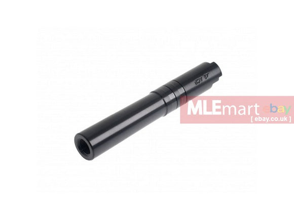 CowCow Technology 4.3 Threaded Outer Barrel (.45 marking) - Black For TM Hi-Capa Series - MLEmart.com