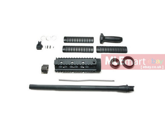 Classic Army SR25 Rail System w/ Barrel Set-(Inner Barrel Length: 364mm) - MLEmart.com