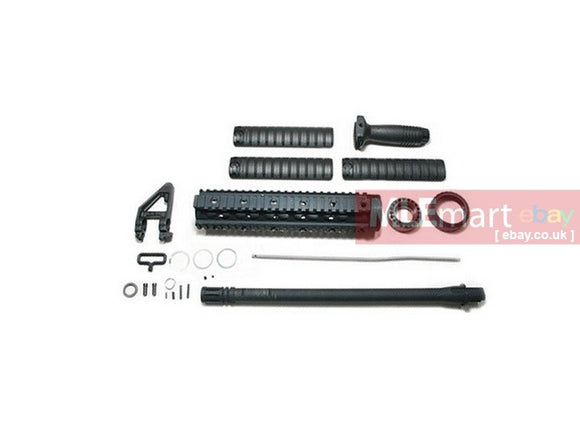 Classic Army SR25 Rail System w/ Barrel Set -(Inner Barrel Length:301mm) - MLEmart.com