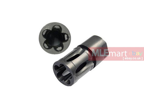 Classic Army M16 Metal Flash Hider 45mm (14mm Anticlockwise) A371M - MLEmart.com