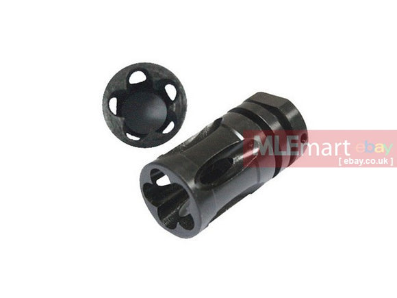 Classic Army M16 Metal Flash Hider 45mm (14mm Anticlockwise) A373M-1 - MLEmart.com