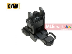 Cyma AEG ARMS Style Flat-Top Foldable Rear Sight - MLEmart.com