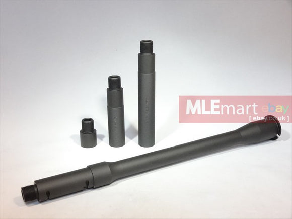 Crusader Mid Length Outer  Barrel 14mm CCW thread For VFC M4 GBB - MLEmart.com
