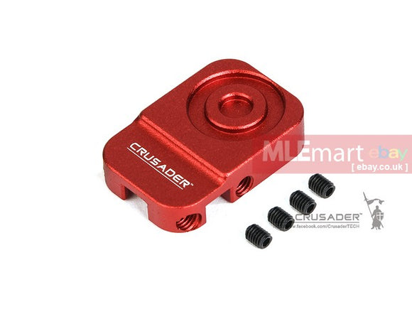 Crusader Match Type Extended Bolt For VFC M4 GBBR (Red) - MLEmart.com
