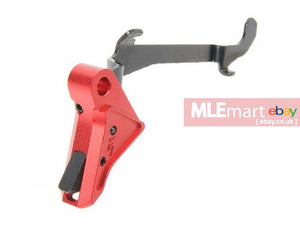 Crusader CNC Aluminum FI GLOCK Trigger Set - Red (by VFC) (Fowler Industries Licensed) - MLEmart.com