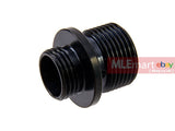 Dynamic Precision Stainless Steel Silencer Adaptor M11 CW To M14 CCW ( Black ) - MLEmart.com
