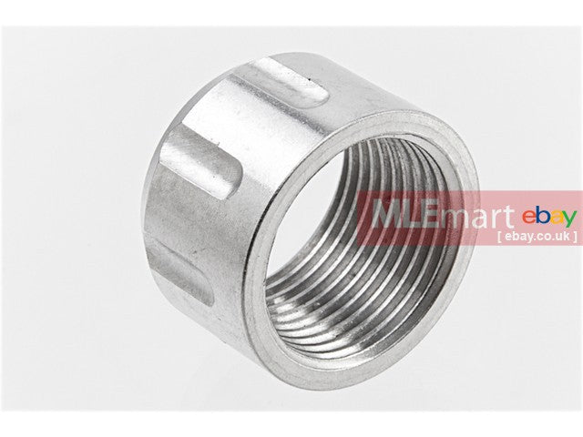 Dynamic Precision Thread Protector Type A M14 CCW ( Silver ) | MLEmart.com
