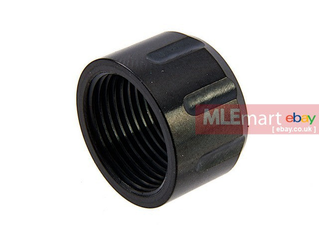 Dynamic Precision Thread Protector Type A M14 CCW - ( Black ) | MLEmart.com