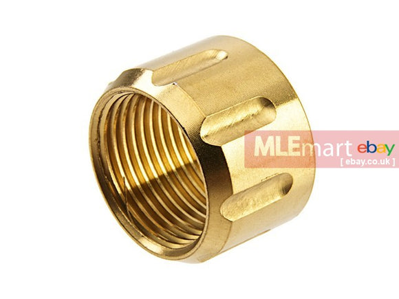 Dynamic Precision Thread Protector Type A M14 CCW - ( Gold ) | MLEmart.com