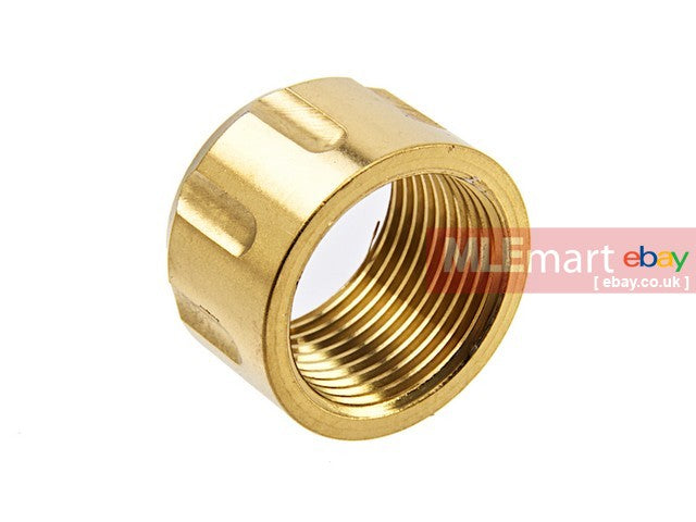 Dynamic Precision Thread Protector Type A M14 CCW - ( Gold ) | MLEmart.com