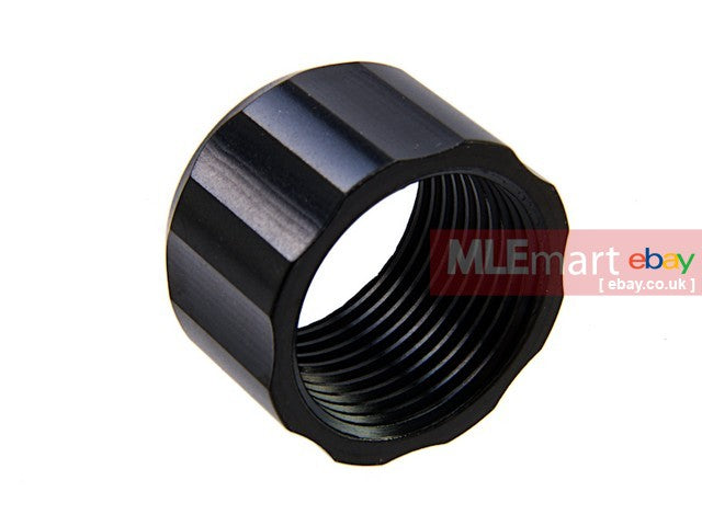 Dynamic Precision Thread Protector Type B M14 CCW ( Black ) | MLEmart.com