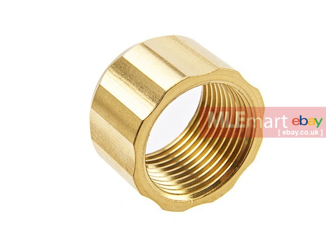 Dynamic Precision Thread Protector Type B M14 CCW ( Glod ) | MLEmart.com