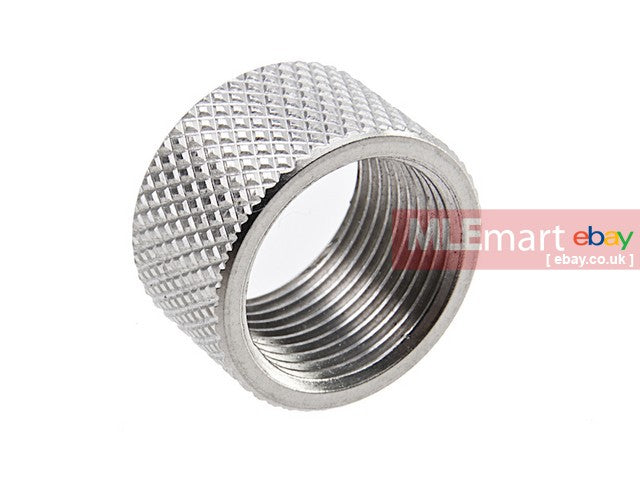 Dynamic Precision Thread Protector Type C M14 CCW ( Silver ) | MLEmart.com